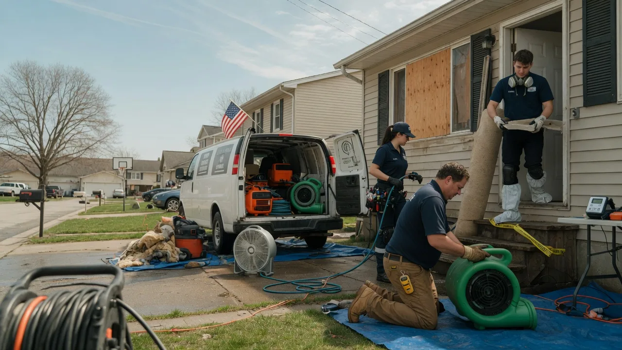 Water Damage Restoration in Belleville, AR near me